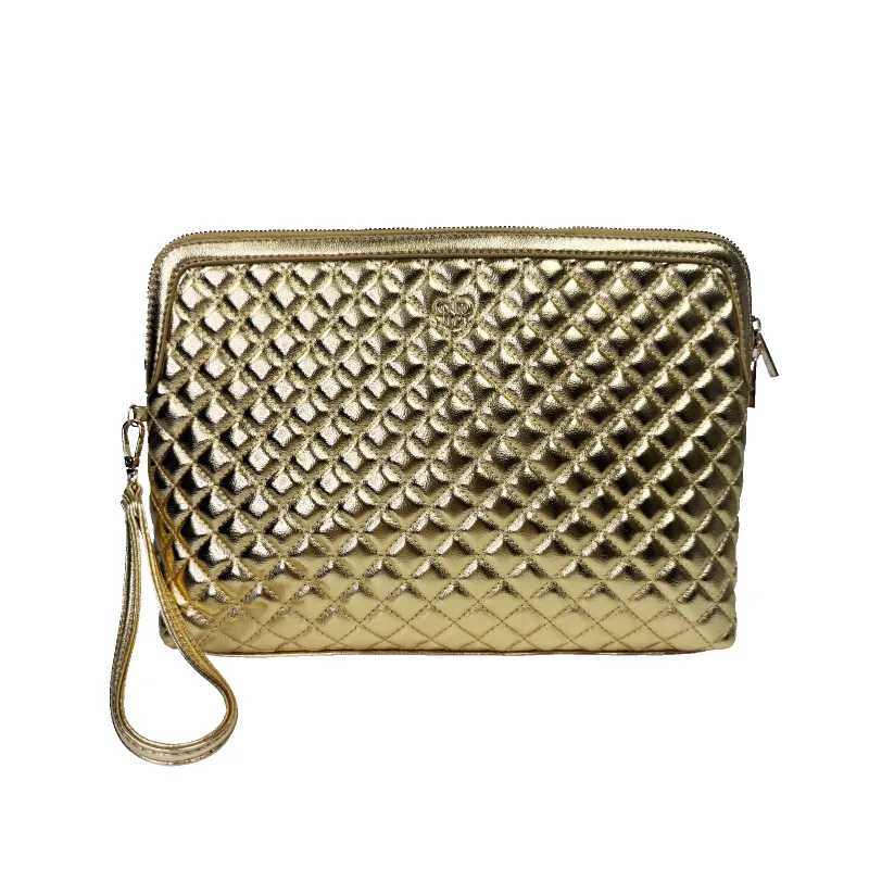 NEW Litt Makeup Case - 24 Karat sold by PurseN