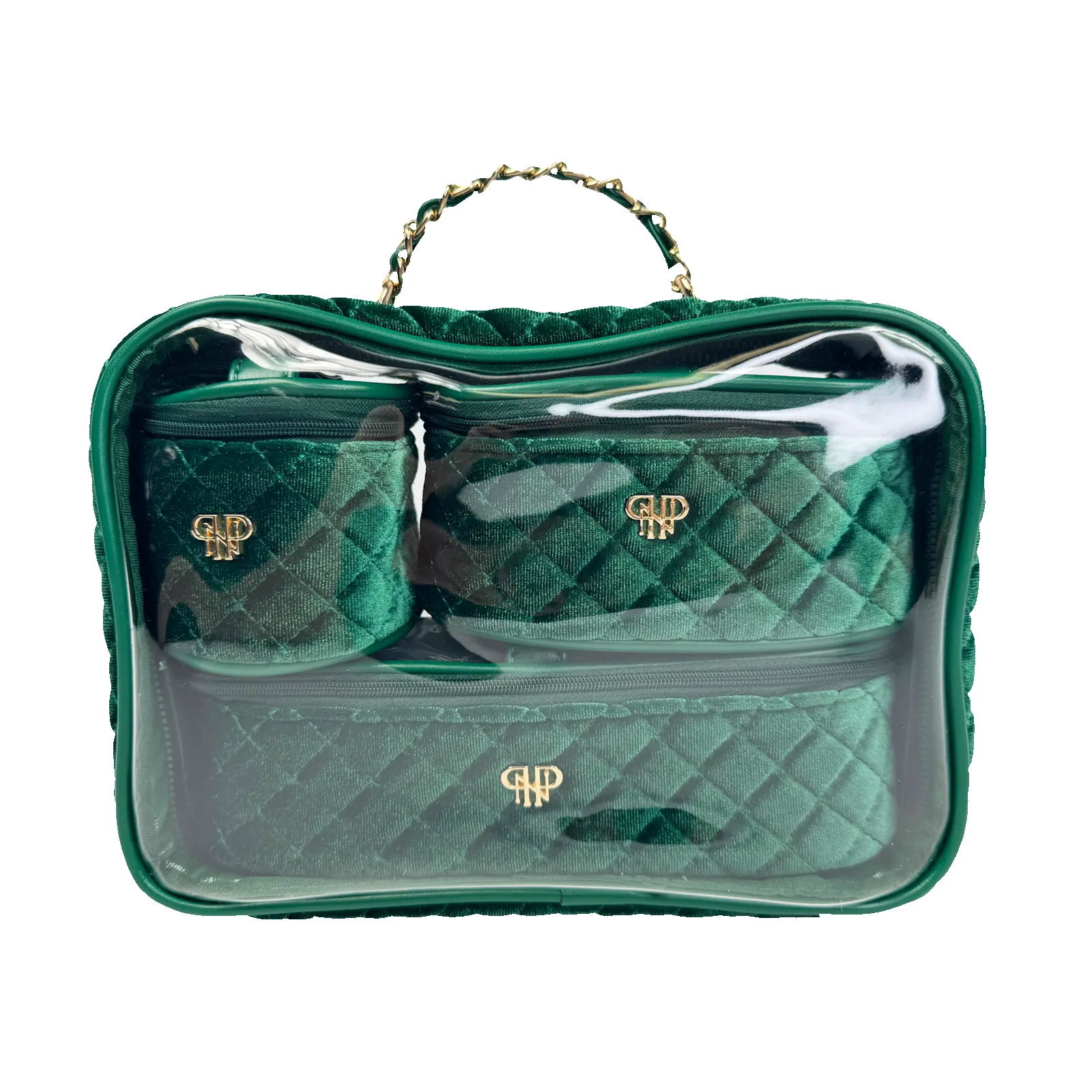 NEW Trio Jet Setter - Emerald Velvet sold by PurseN