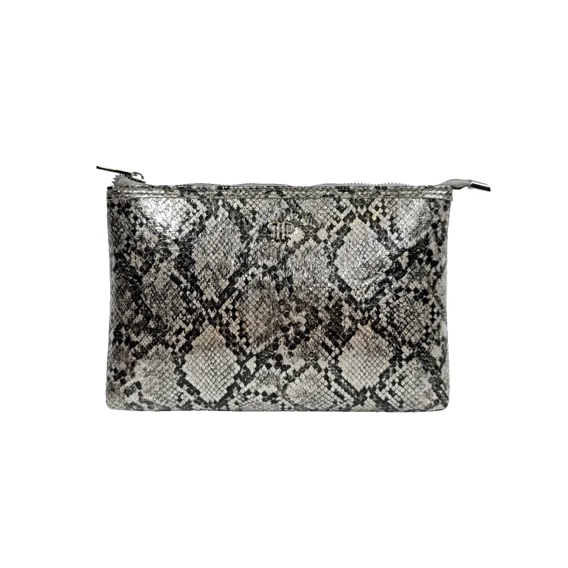 NEW Everyday Sleek - Silver Python made by PurseN