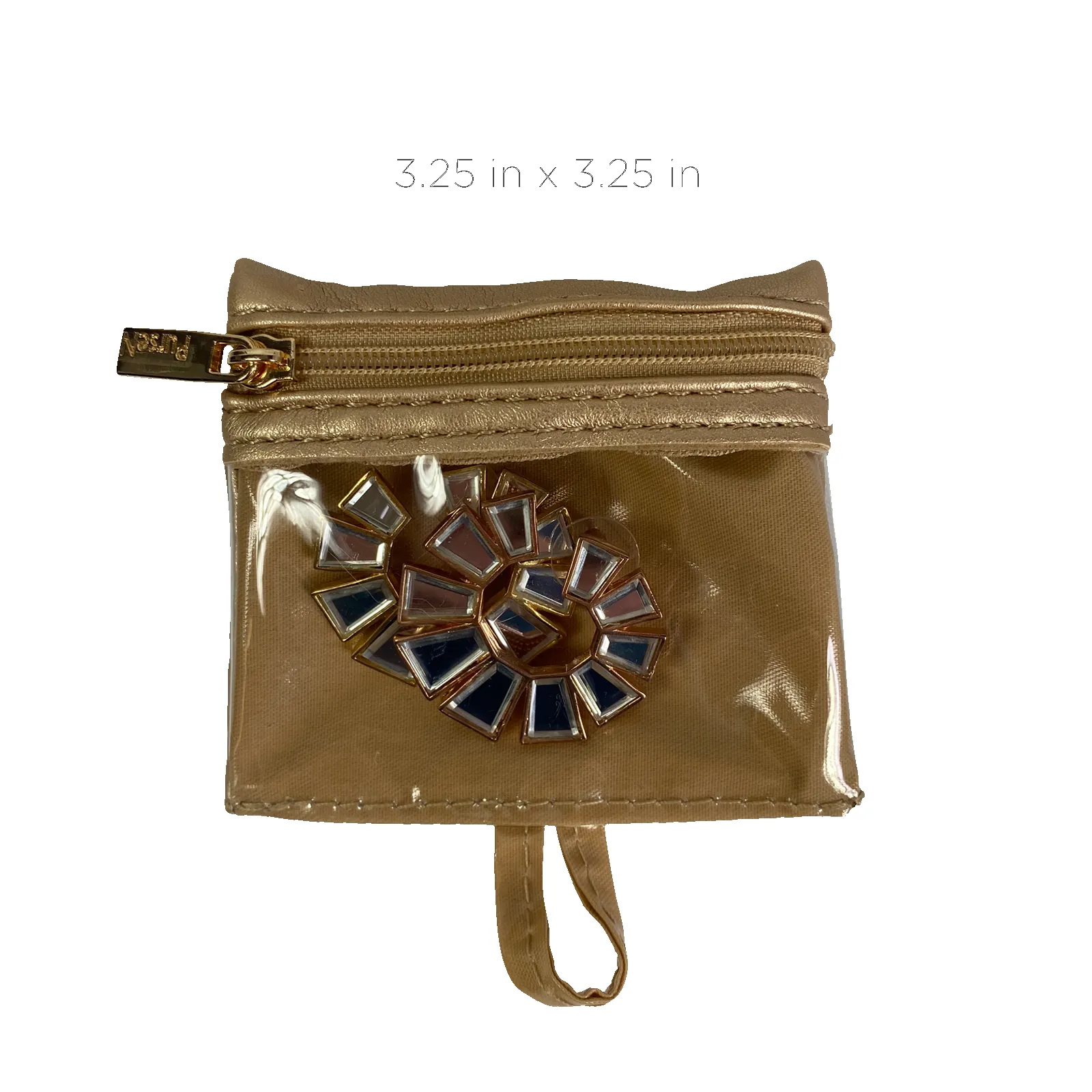 Getaway Jewelry Case - Nude & Gold sold by PurseN product image thumbnail 5