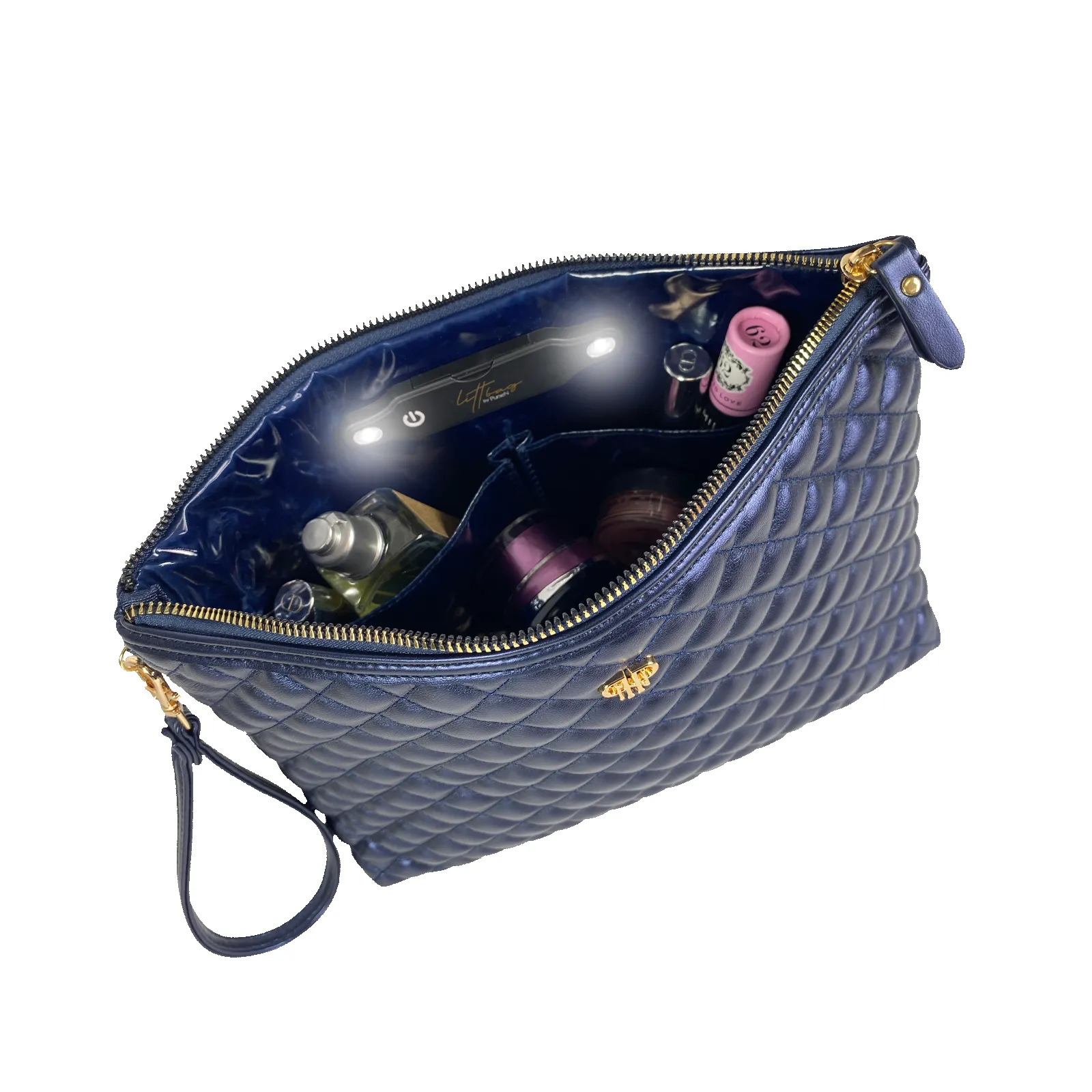 Litt Makeup Case - Navy Pearl sold by PurseN product image thumbnail 3