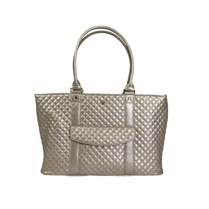 VIP Travel Tote - Pearl Quilted sold by PurseN