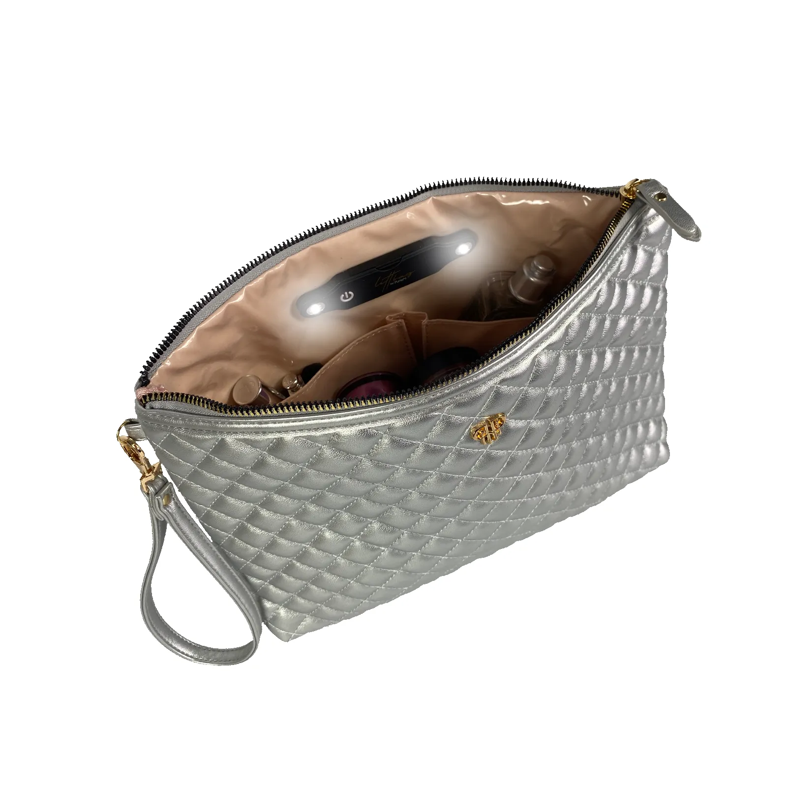 Litt Makeup Case - Silver sold by PurseN product image thumbnail 2