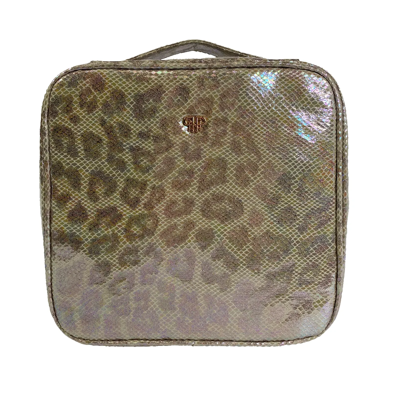 Mini Diva Makeup Case - Glimmer Leopard sold by PurseN