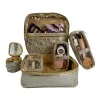 Mini Diva Makeup Case - Glimmer Leopard sold by PurseN