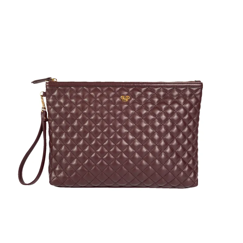 Litt Makeup Case - Chocolate Brown sold by PurseN
