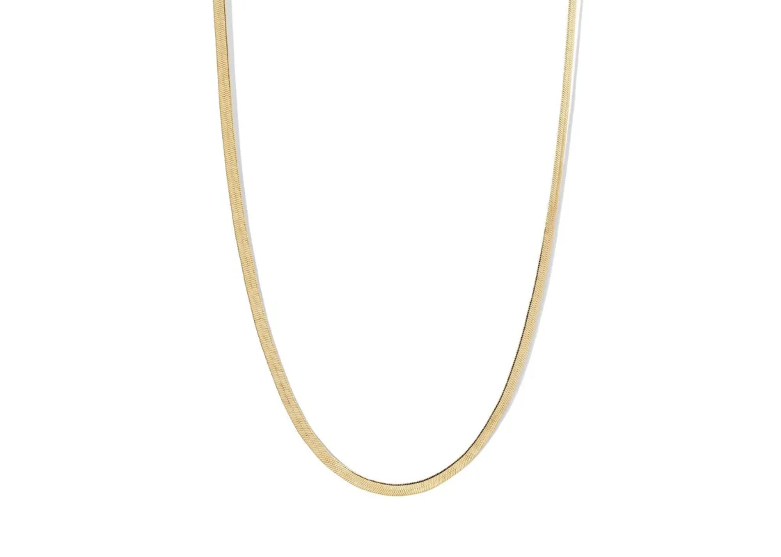 HERRINGBONE DRIP NECKLACE made by Quay Australia
