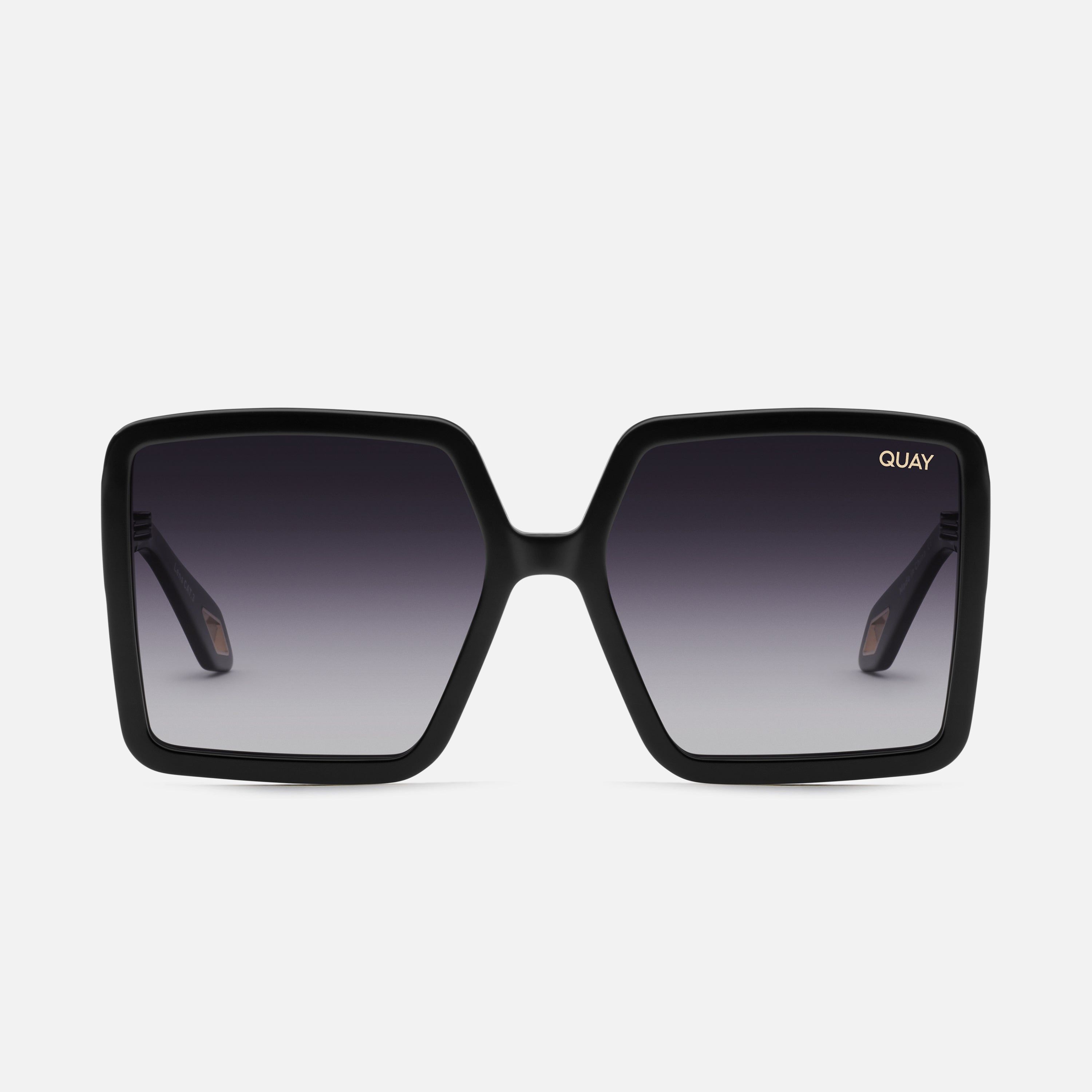 Quay Black Sunglasses Almost Ready Square Oversize Quay Australia x Saweetie Almost... | Depop main image 2