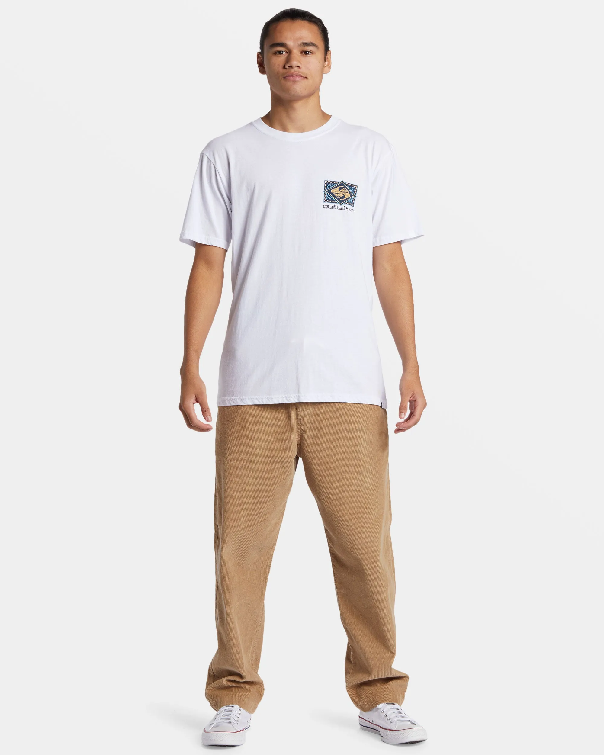 Black Flash T-Shirt - White sold by Quiksilver product image thumbnail 5