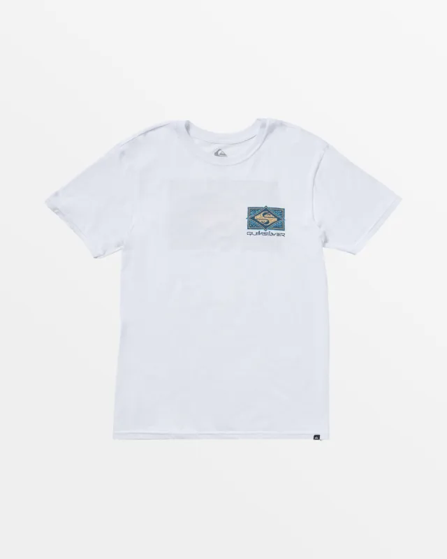 Black Flash T-Shirt - White made by Quiksilver