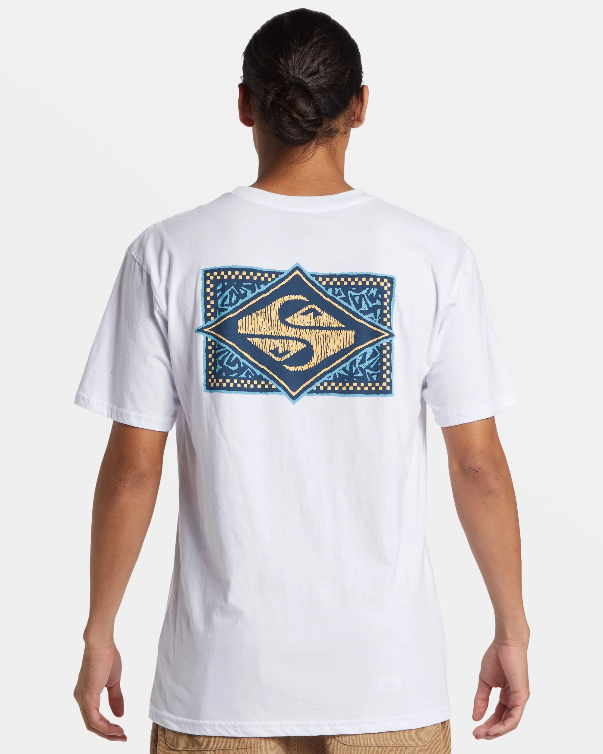 Black Flash T-Shirt - White sold by Quiksilver product image thumbnail 4