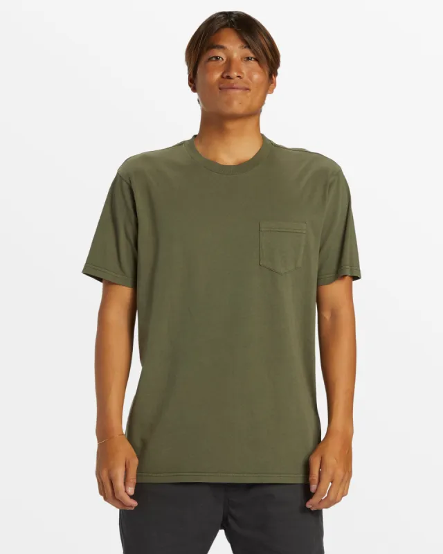 Salt Water Pocket Tee T-Shirt - Grape Leaf sold by Quiksilver