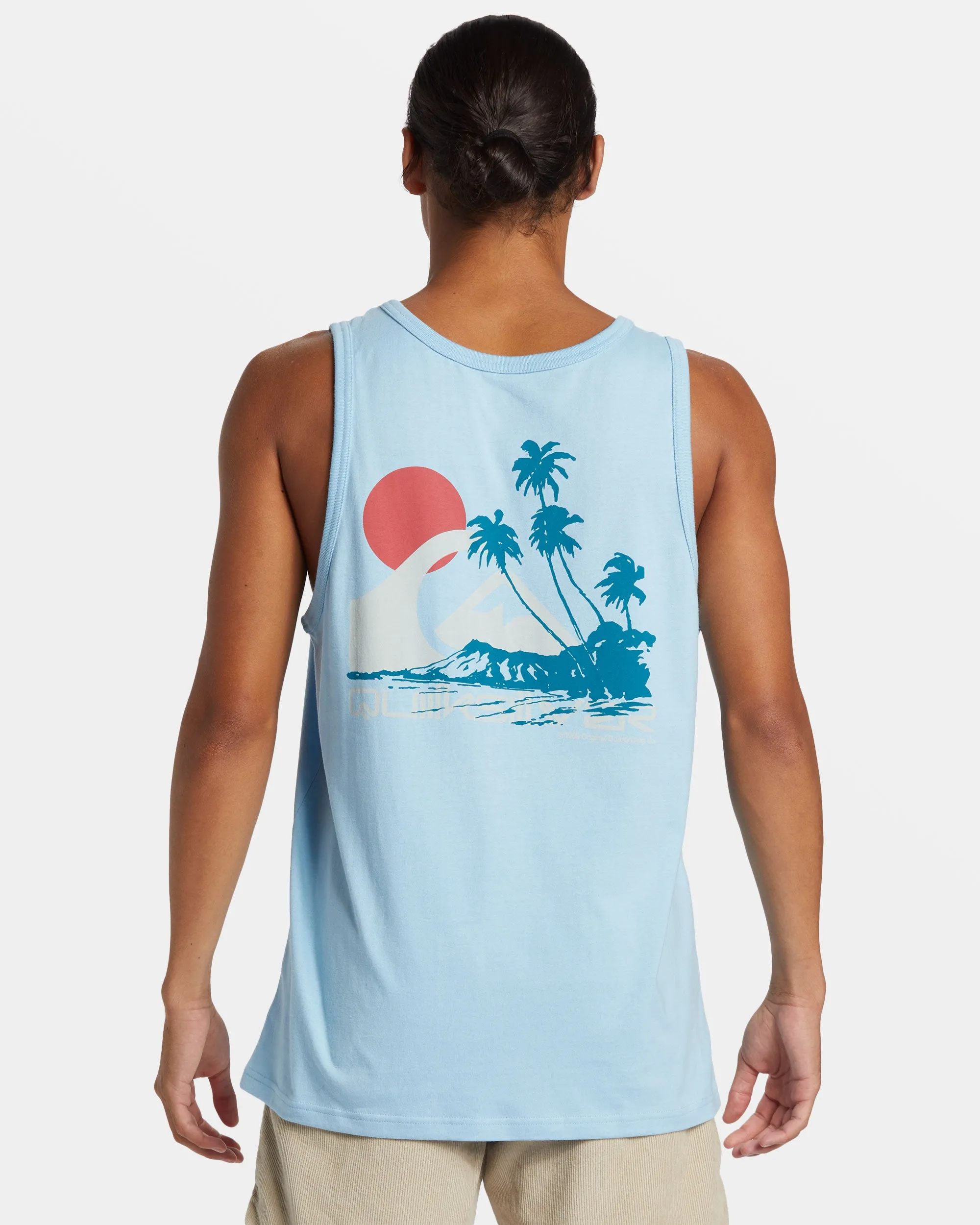 Tropical Vibes Tank - Airy Blue sold by Quiksilver product image thumbnail 2