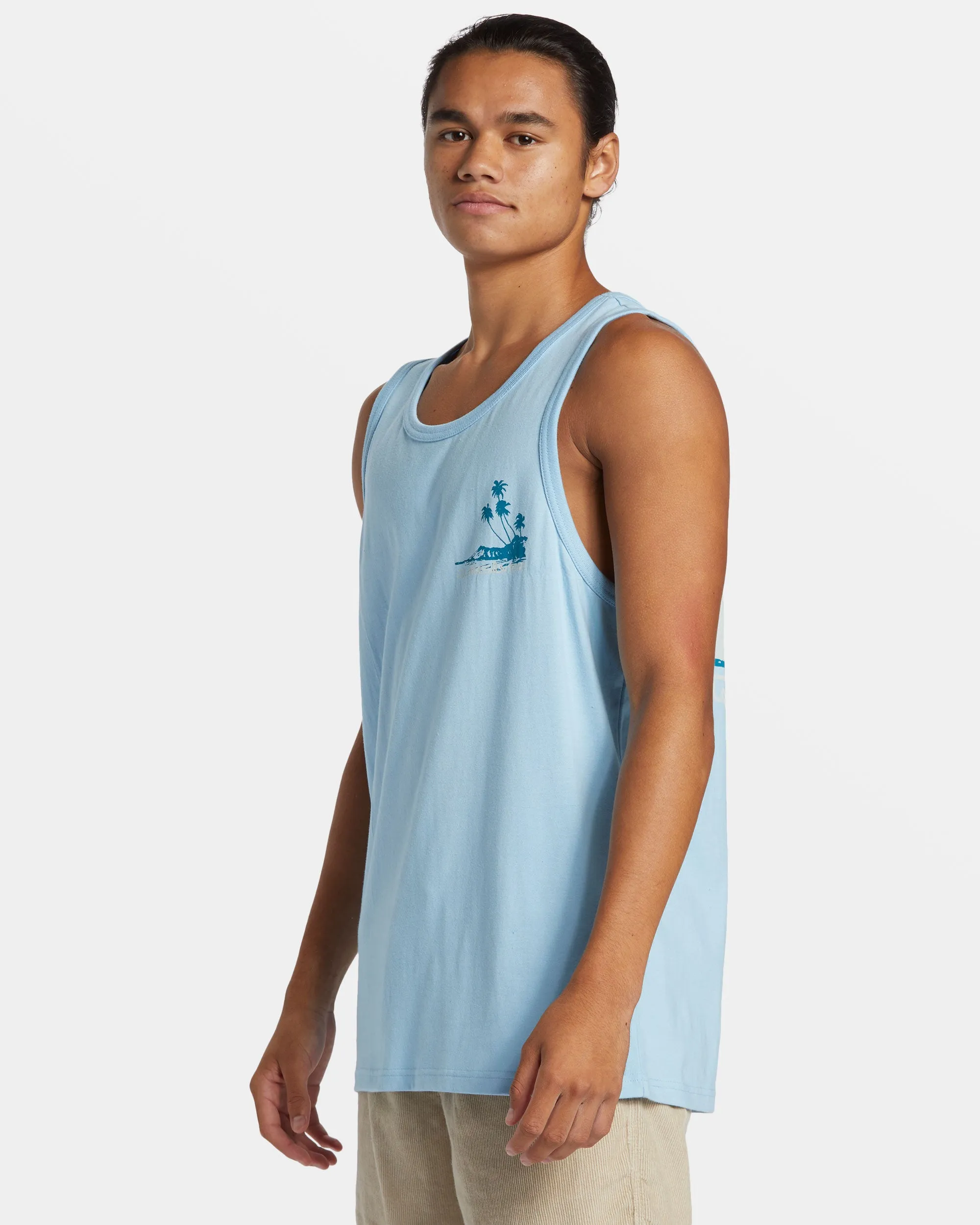Tropical Vibes Tank - Airy Blue sold by Quiksilver product image thumbnail 4