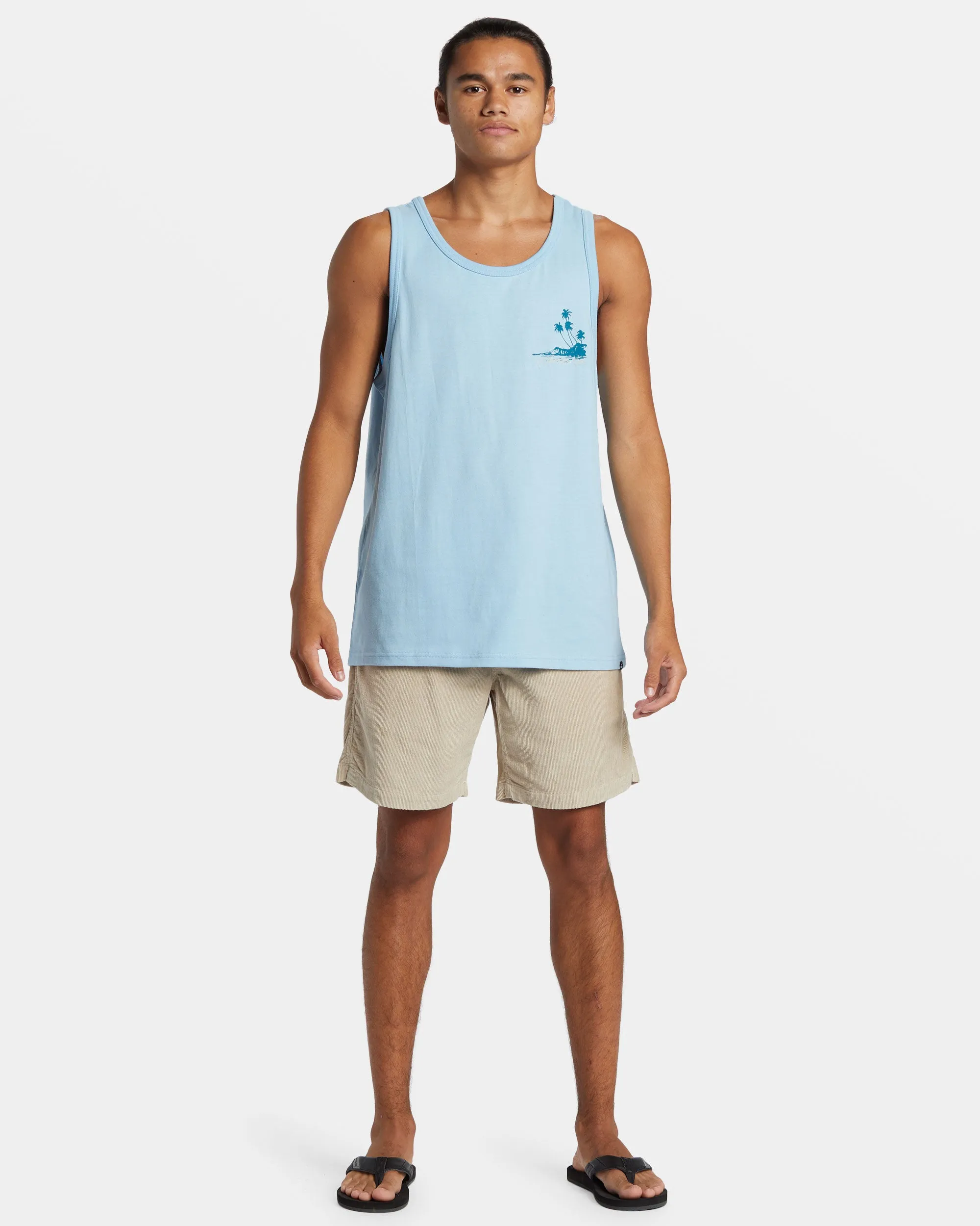 Tropical Vibes Tank - Airy Blue sold by Quiksilver product image thumbnail 3