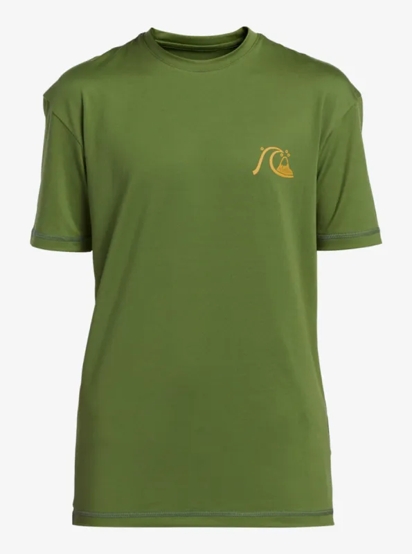 Boys 8-16 Mix Session UPF 50 Short Sleeve Surf Tee - Dill sold by Quiksilver