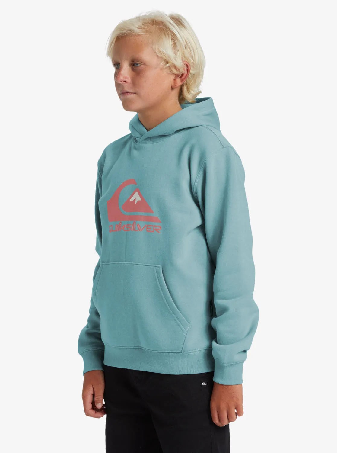Boys 8-16 Big Logo Hoodie - Marine Blue sold by Quiksilver product image thumbnail 4