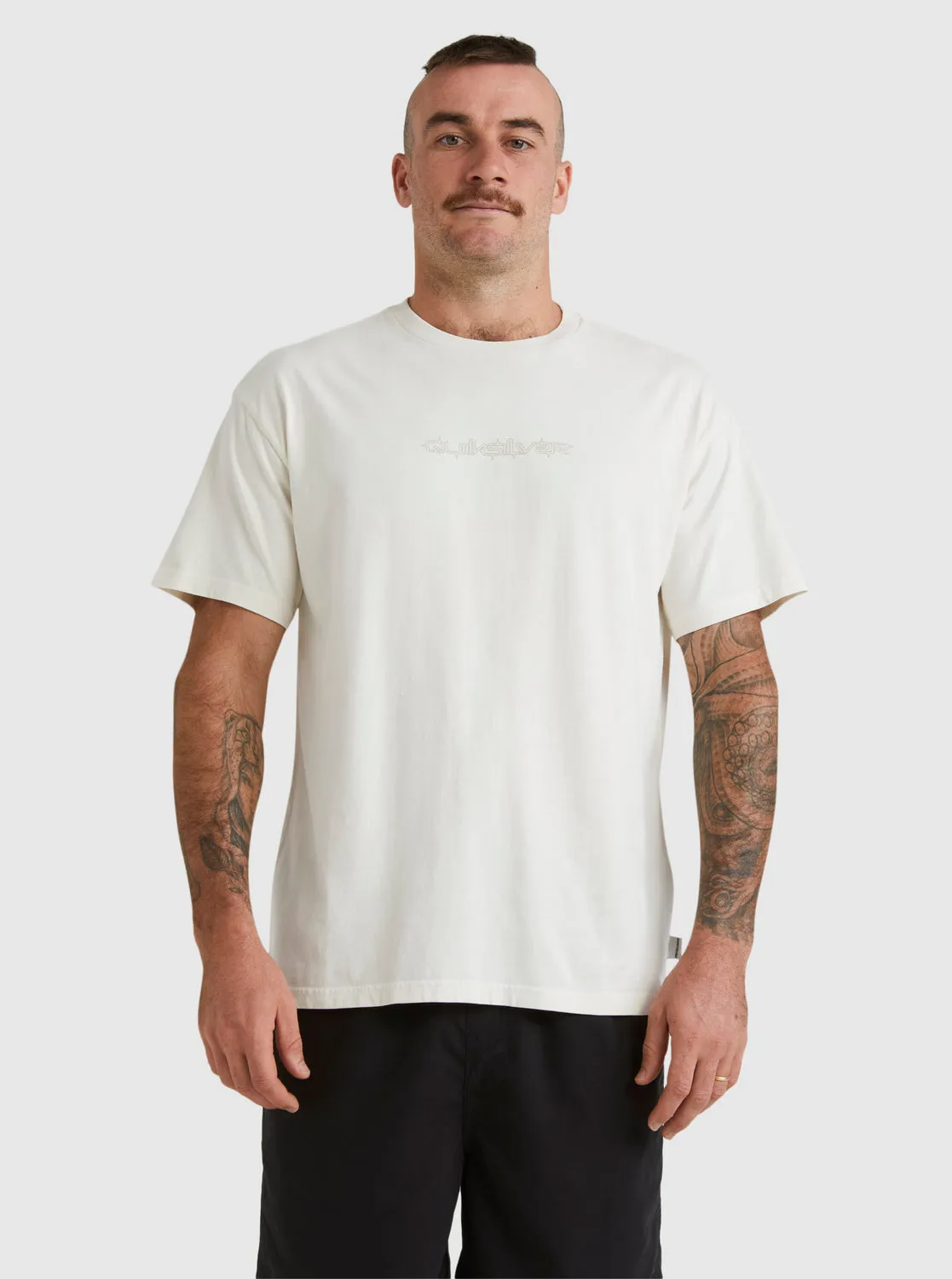 Mikey T-Shirt - Snow White sold by Quiksilver product image thumbnail 3