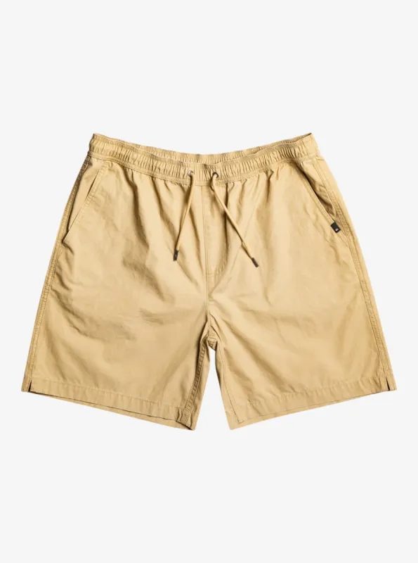 Taxer Elastic Waist Shorts - Plage made by Quiksilver