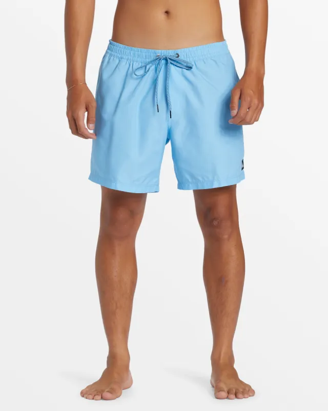 Everyday Solid 15" Swim Trunks - Alaskan Blue sold by Quiksilver