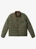 Waterman Ocean Caves Lightweight Puffer Jacket - Dusty Olive sold by Quiksilver