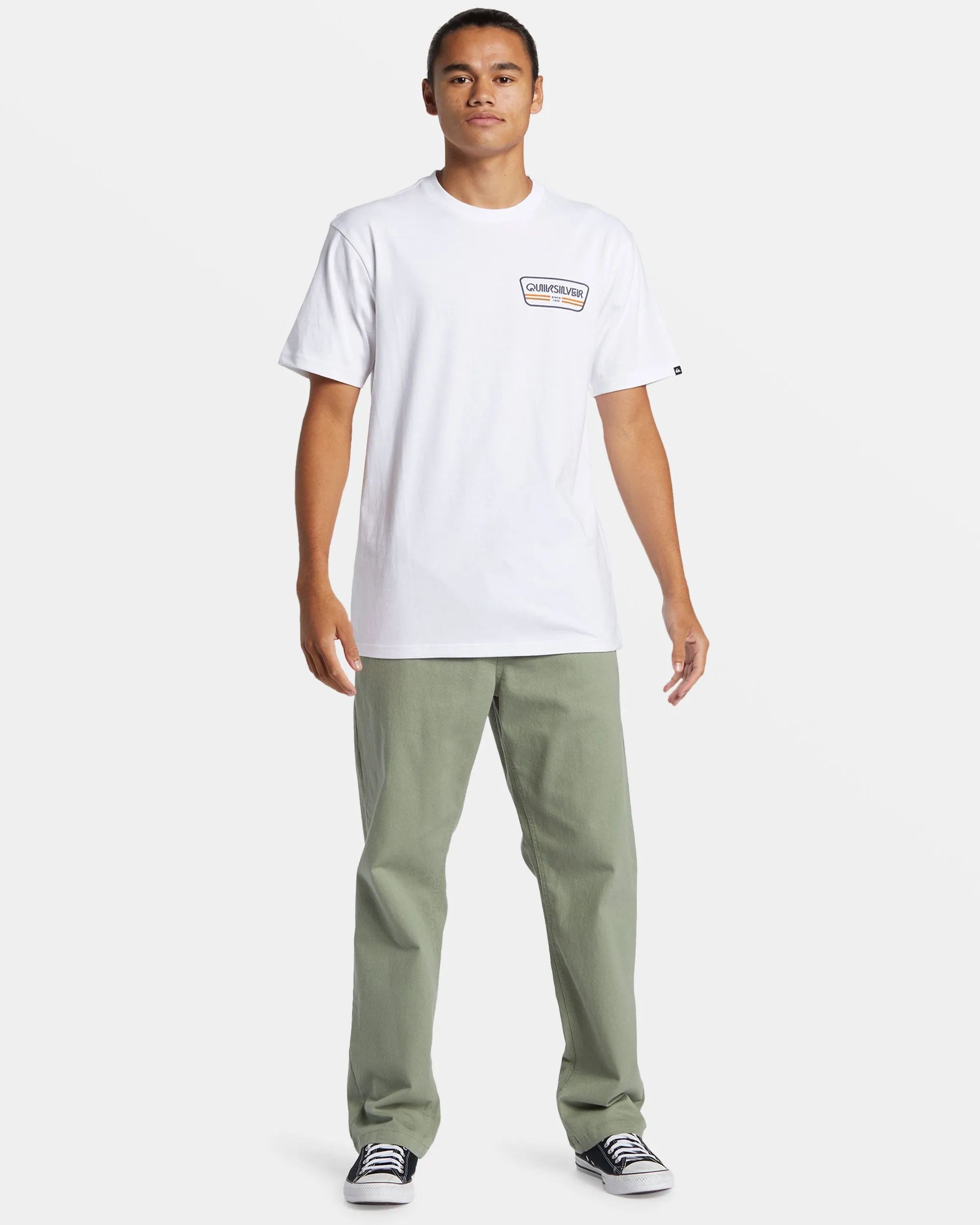 Range Life T-Shirt - White sold by Quiksilver product image thumbnail 3