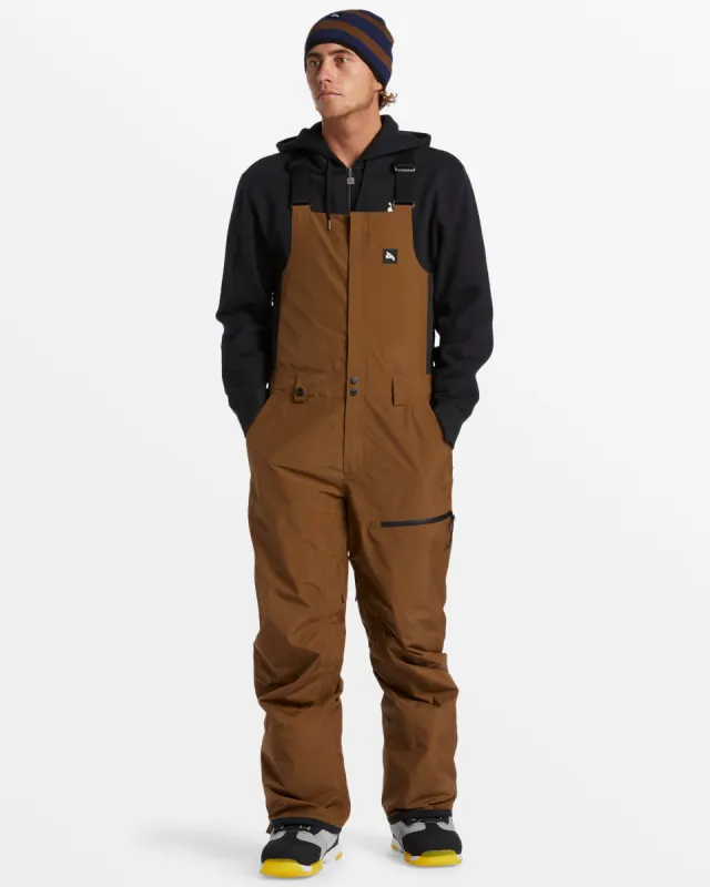 Snyc Technical Snow Bib Pants - Sepia sold by Quiksilver