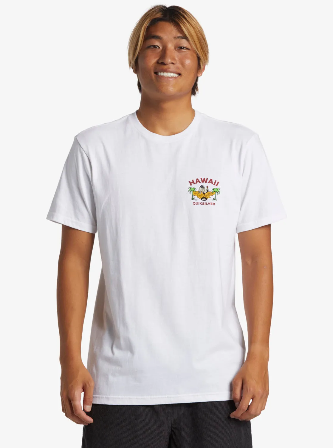 Hawaii Big Man T-Shirt - White sold by Quiksilver