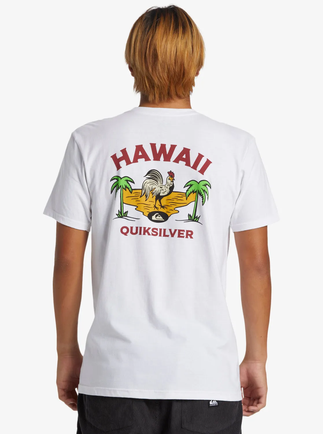 Hawaii Big Man T-Shirt - White sold by Quiksilver product image thumbnail 2