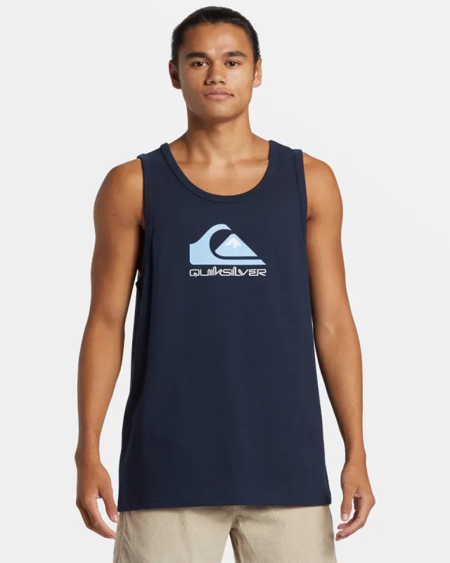 Comp Logo Tank - Dark Navy sold by Quiksilver
