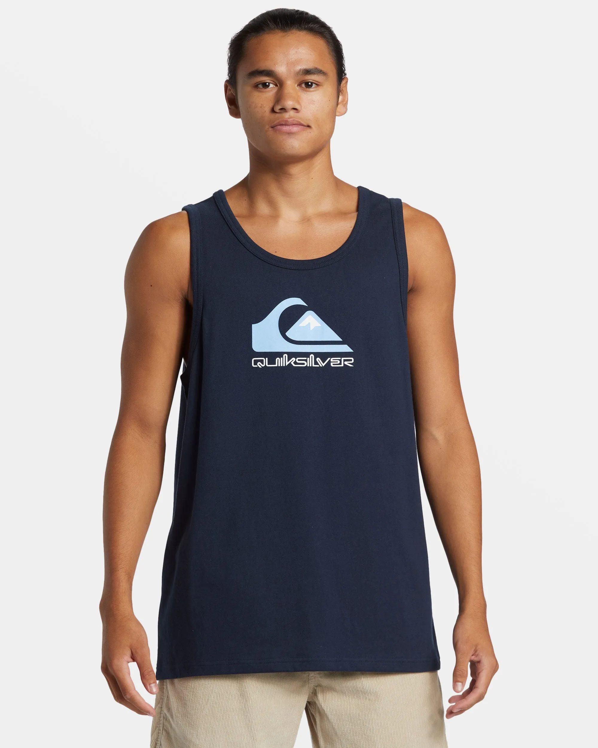 Comp Logo Tank - Dark Navy sold by Quiksilver