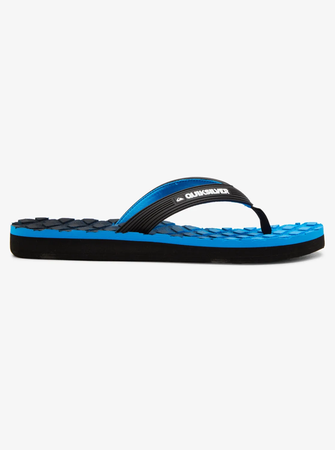 Massage Flip-Flops - Black/Blue/Grey sold by Quiksilver product image thumbnail 2