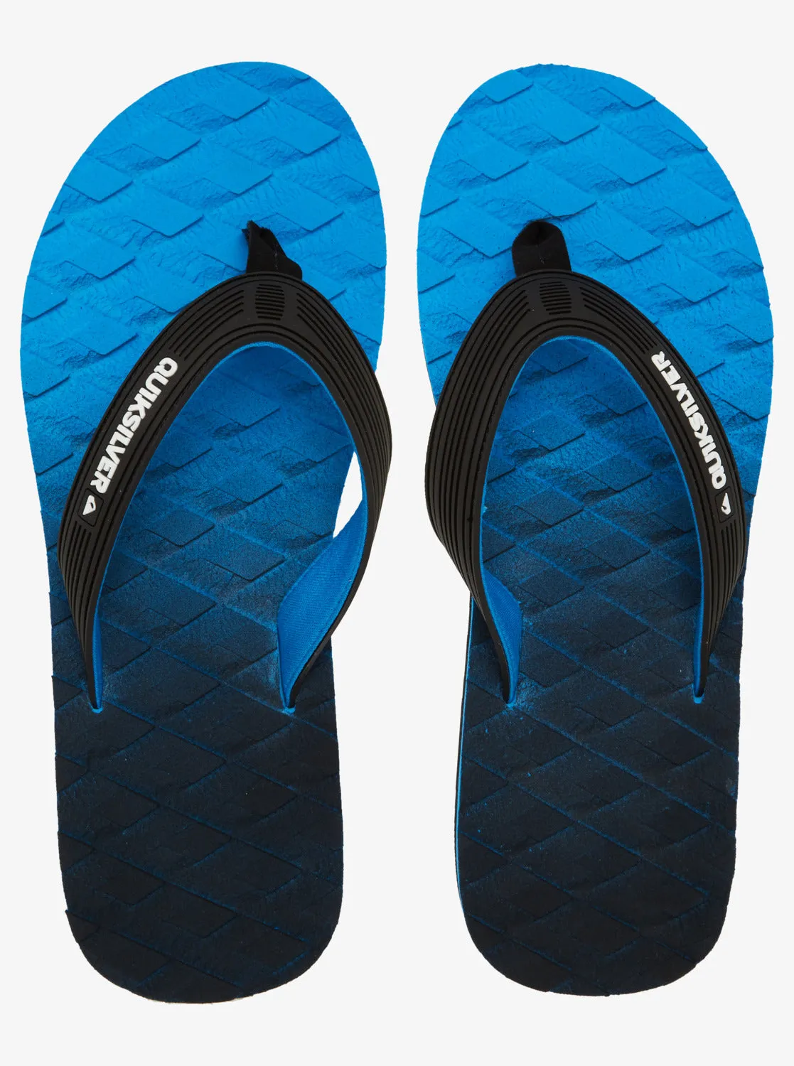 Massage Flip-Flops - Black/Blue/Grey sold by Quiksilver product image thumbnail 3