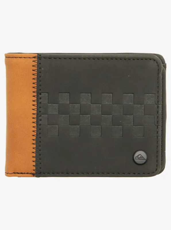 Stamp Ramper Tri-Fold Wallet - Black sold by Quiksilver