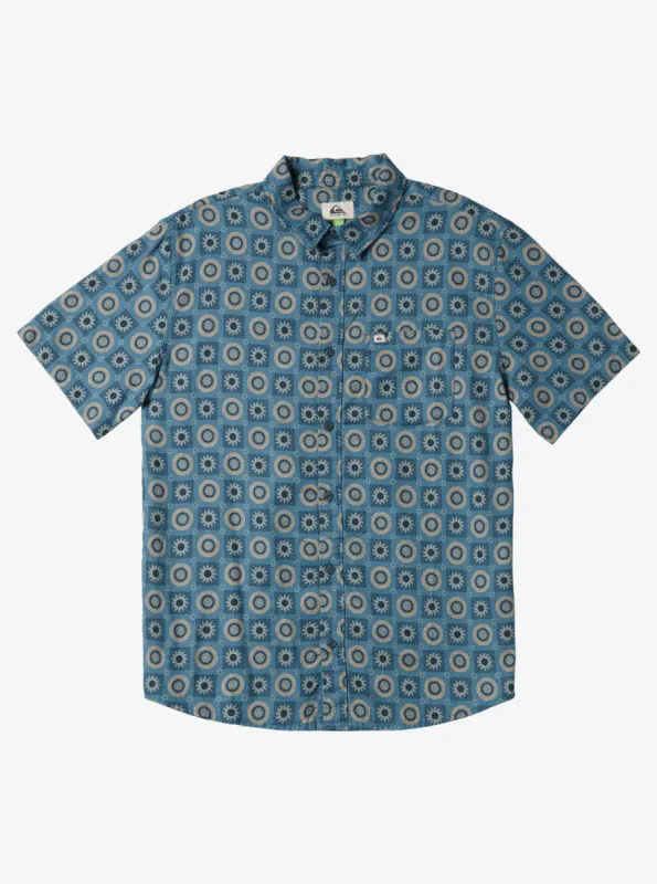 Mandala Short Sleeve Shirt - Agean Blue Mandala Ss sold by Quiksilver