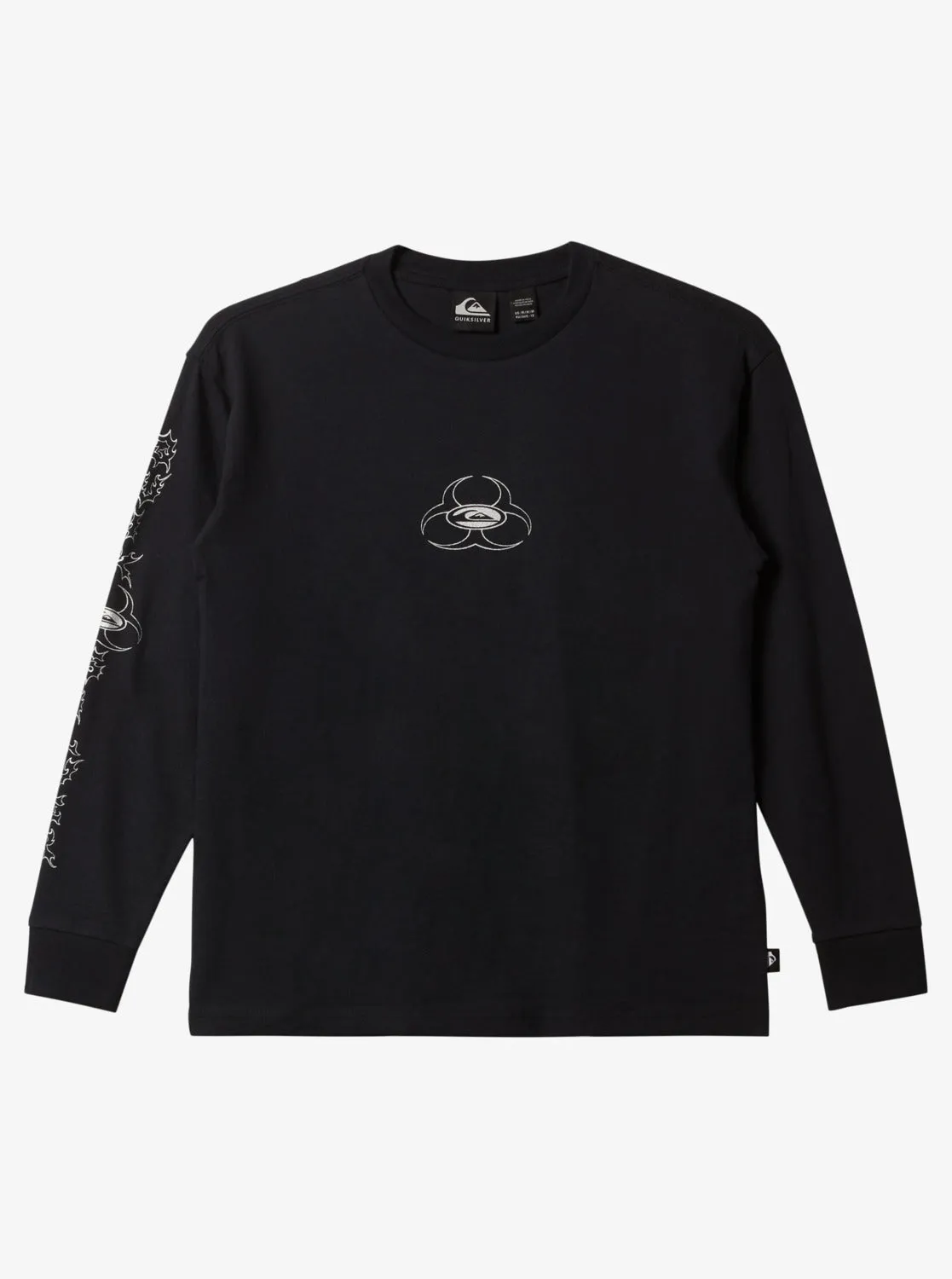 Boys 8-16 Bio Hazard Long Sleeve T-Shirt - Black sold by Quiksilver