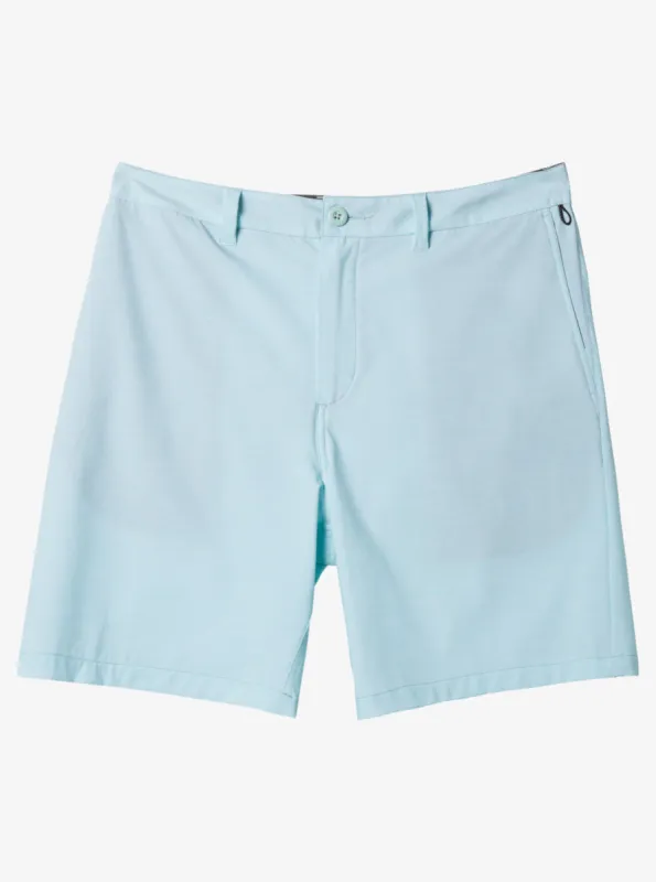 Union Heather Amphibian 20" Hybrid Shorts - Limpet Shell sold by Quiksilver