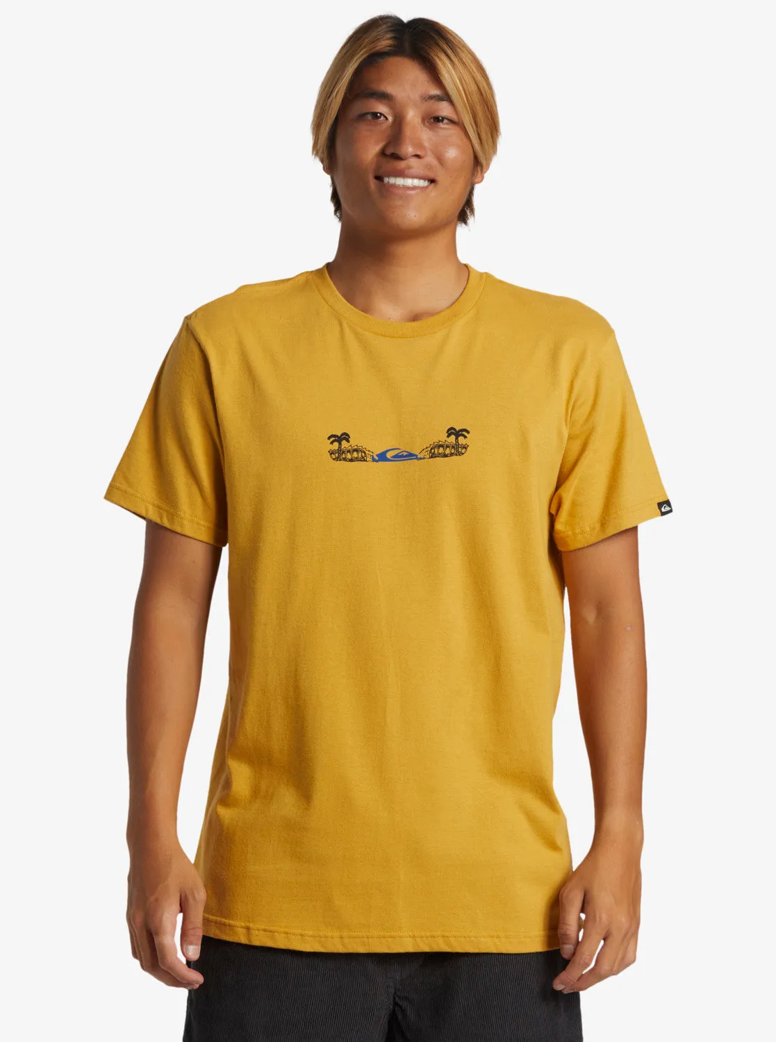 Surf Core T-Shirt - Mustard sold by Quiksilver