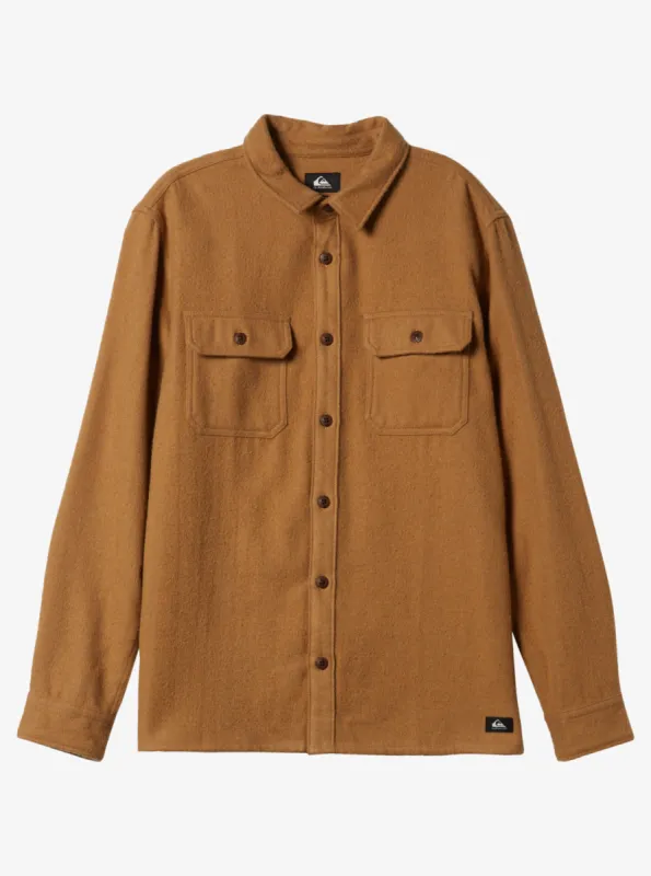 Salterhill Long Sleeve Shirt - Bone Brown sold by Quiksilver