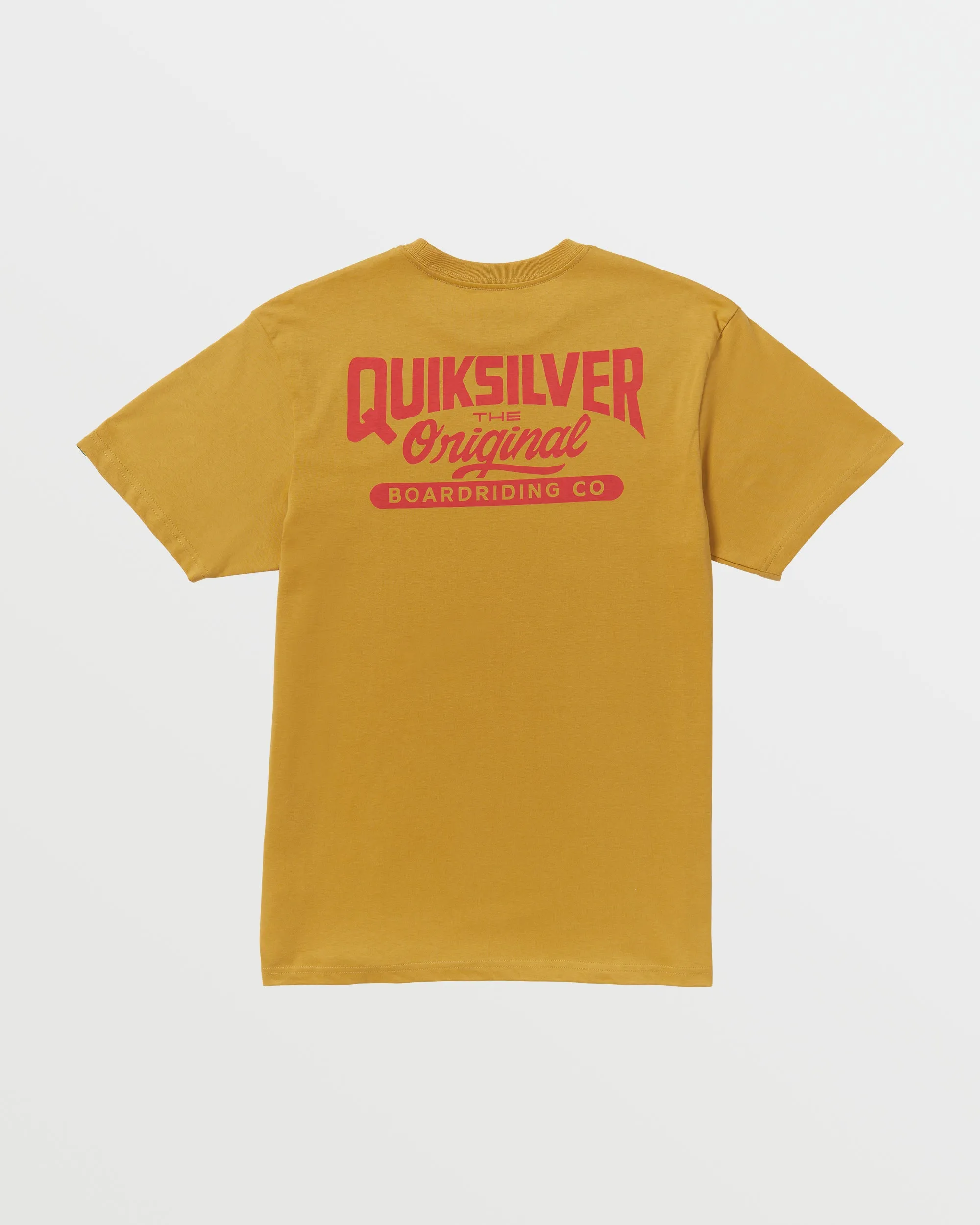 Original Script T-Shirt - Mustard sold by Quiksilver