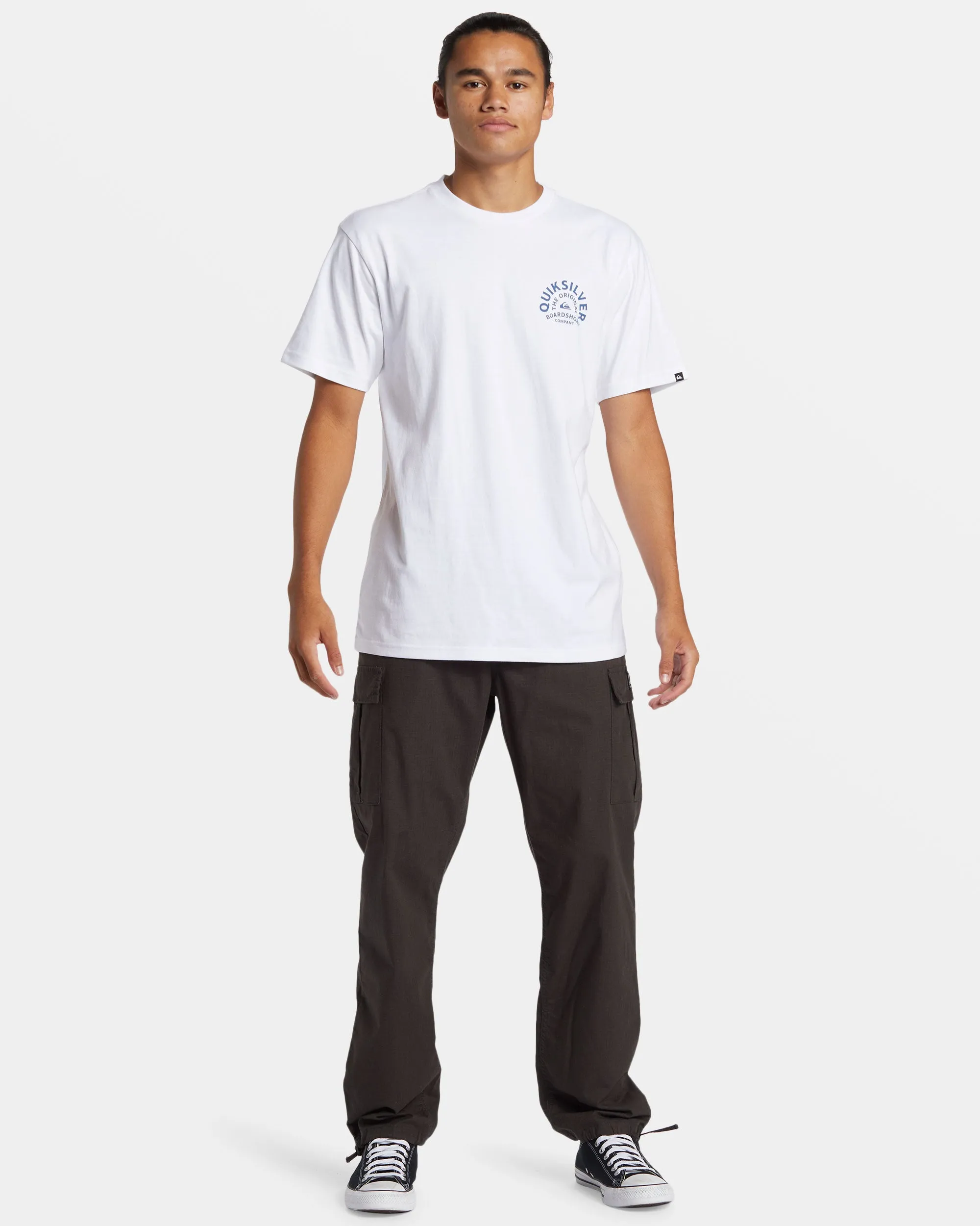 On Target T-Shirt - White sold by Quiksilver product image thumbnail 3