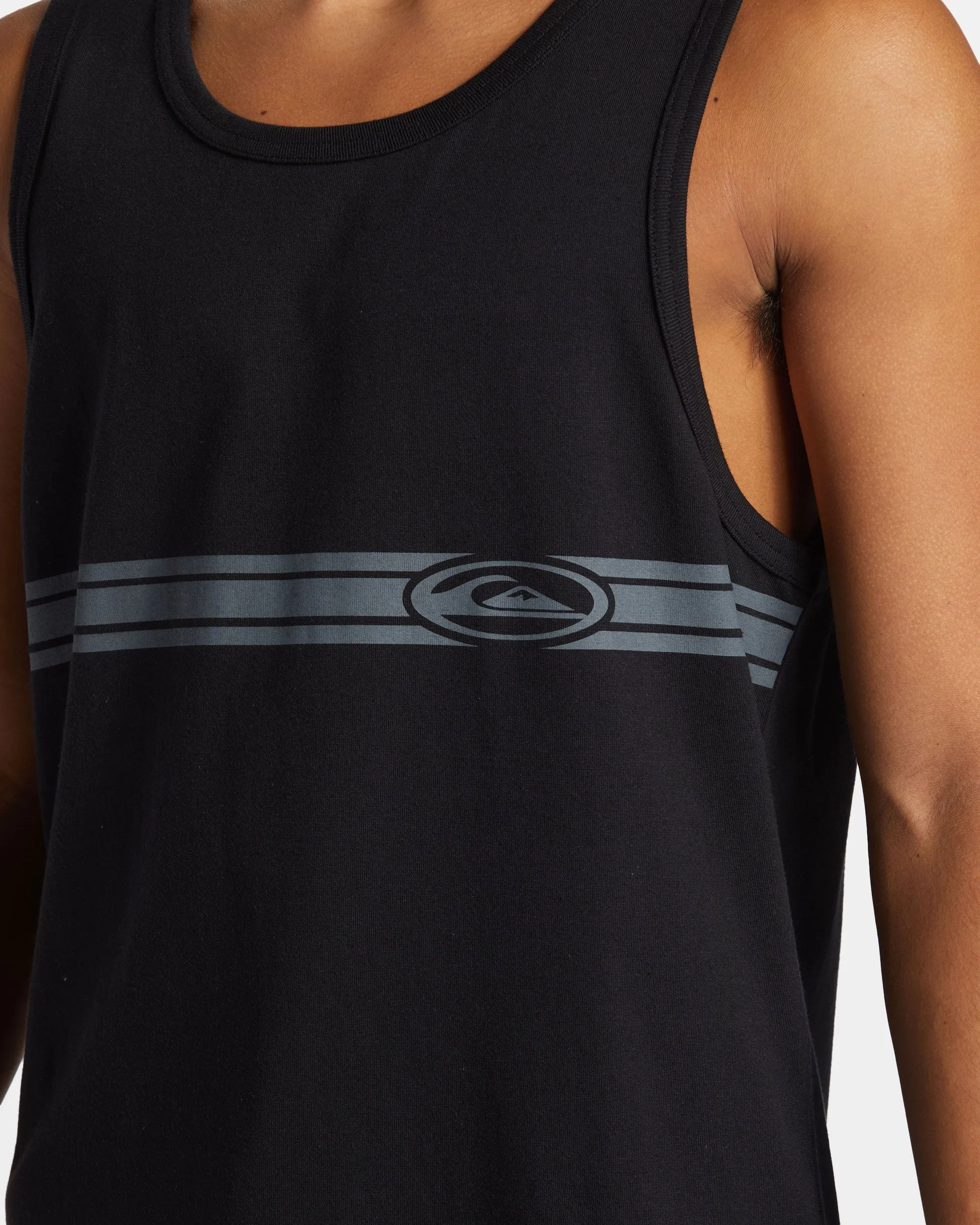 Comp Stripe Tank - Black sold by Quiksilver product image thumbnail 5