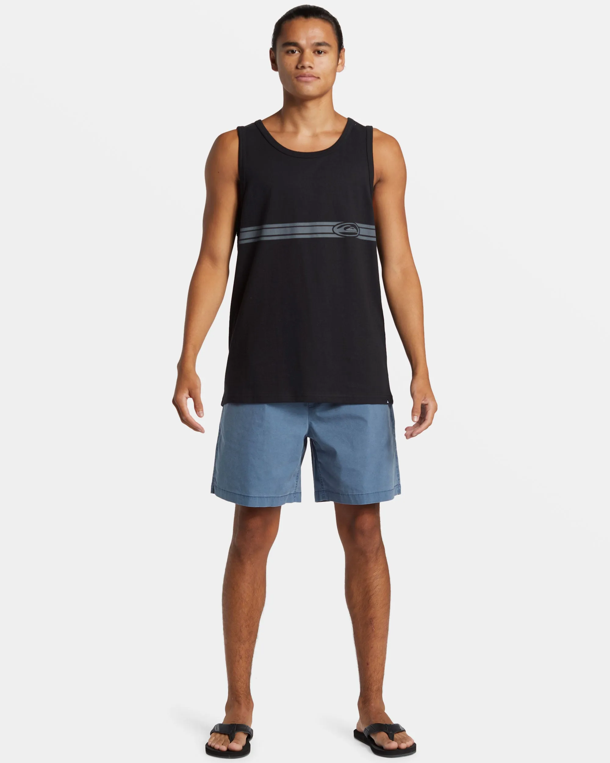 Comp Stripe Tank - Black sold by Quiksilver product image thumbnail 3