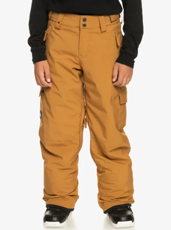 Boys 8-16 Porter Snow Pants - Bone Brown sold by Quiksilver