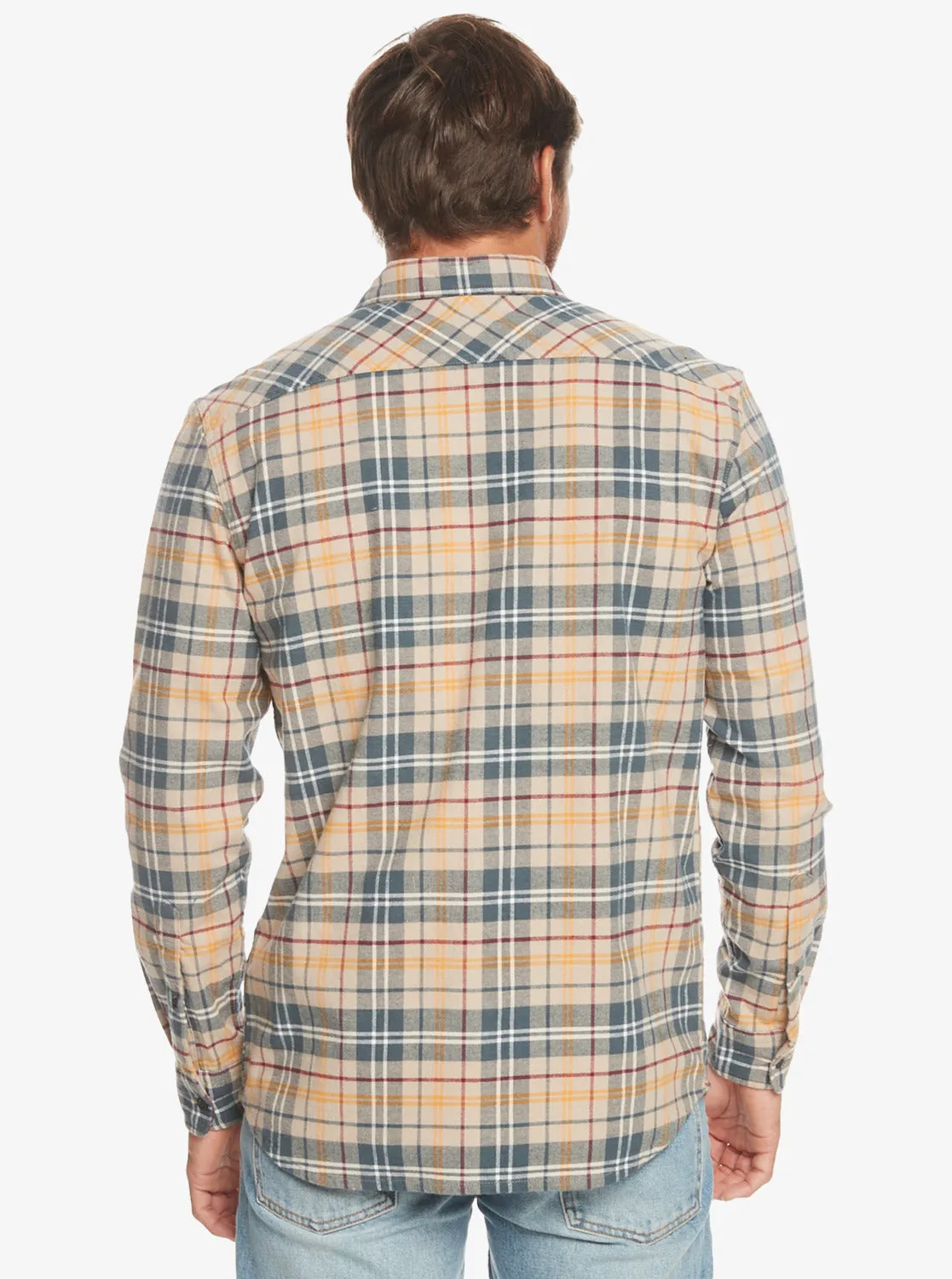 Spey Bay Long Sleeve Shirt - Plaza Taupe Spey Bay sold by Quiksilver product image thumbnail 2