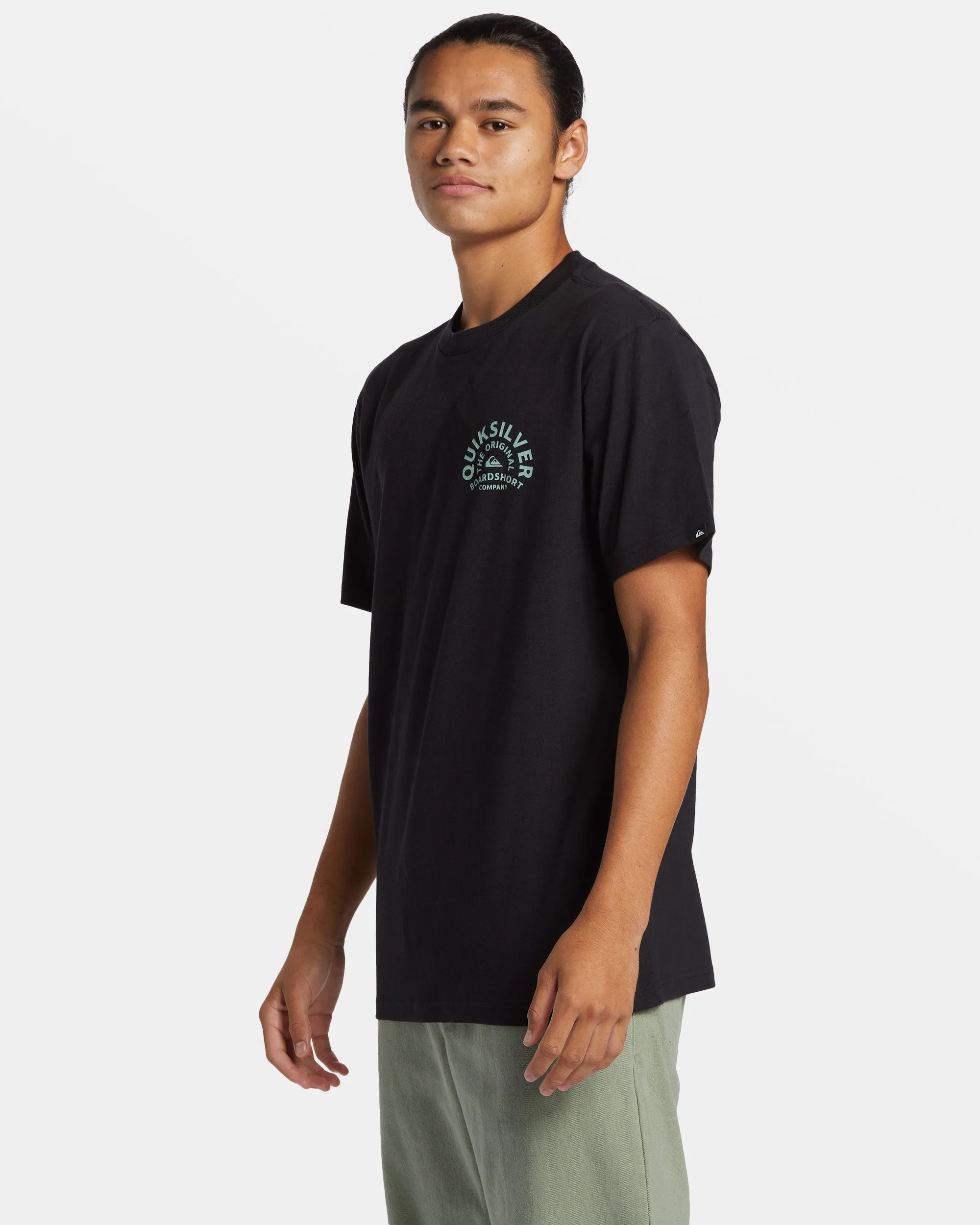 On Target T-Shirt - Black sold by Quiksilver product image thumbnail 4