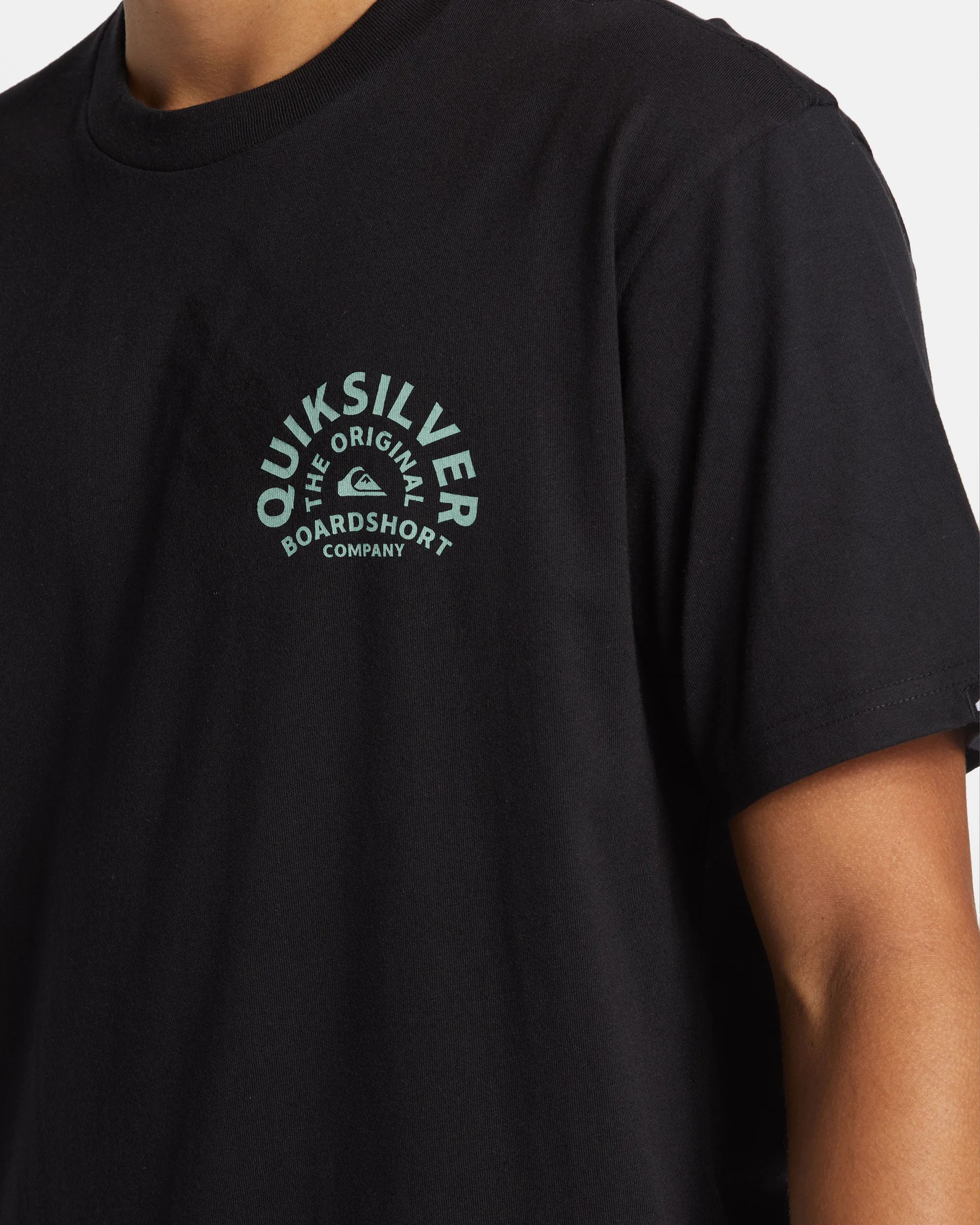 On Target T-Shirt - Black sold by Quiksilver product image thumbnail 5