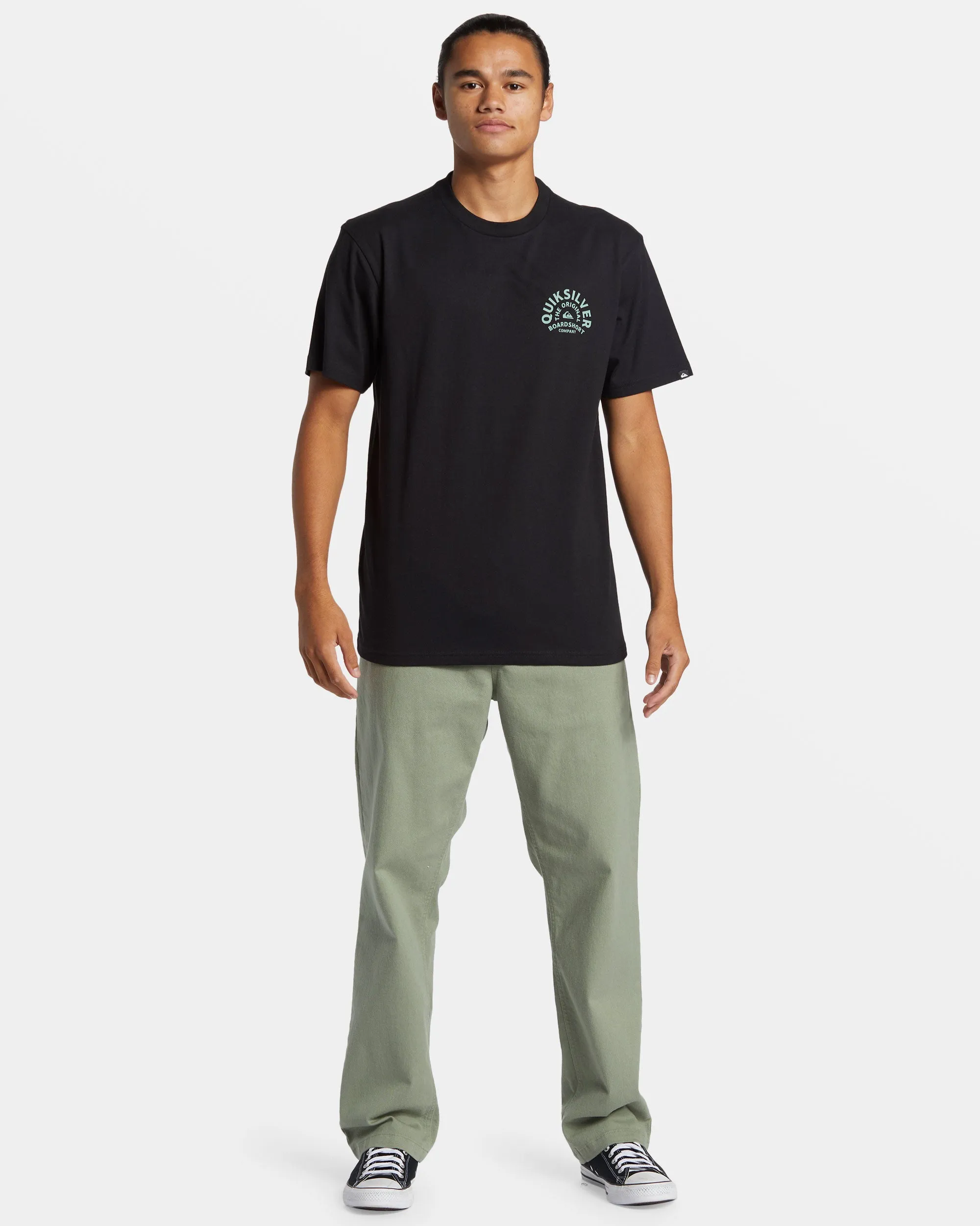 On Target T-Shirt - Black sold by Quiksilver product image thumbnail 3