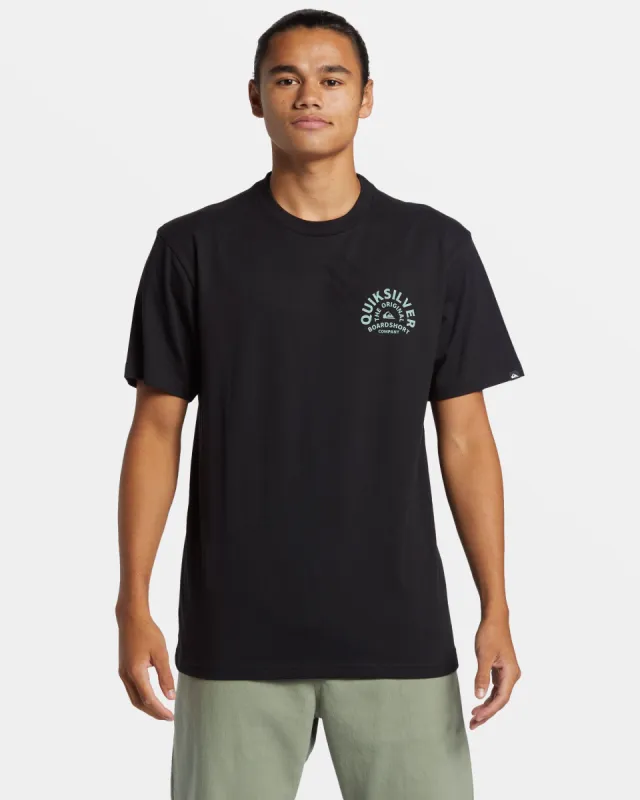 On Target T-Shirt - Black sold by Quiksilver