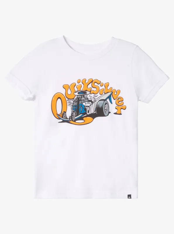 Boys 8-16 Dragster T-Shirt - White sold by Quiksilver